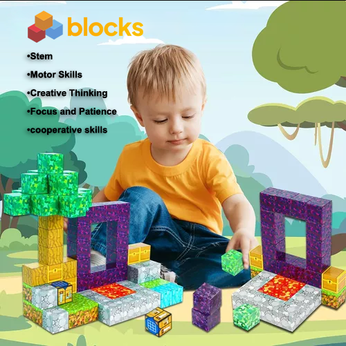 Blocks™ STEM Learning Magnetic Building Blocks